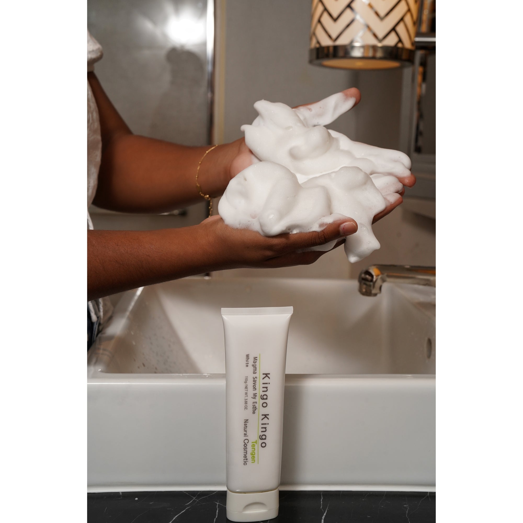 WHITE CLAY FACIAL CLENSER KINGO KINGO 110g