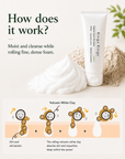WHITE CLAY FACIAL CLENSER KINGO KINGO 110g