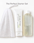 KINGO KINGO Starter Set Volcanic White Clay Cleanser & Moisturizing Lotion