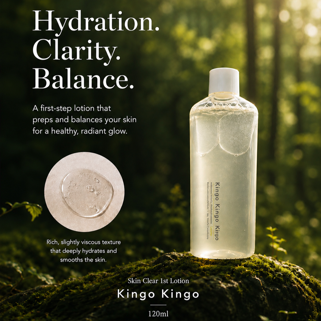 KINGO KINGO Starter Set Volcanic White Clay Cleanser &amp; Moisturizing Lotion